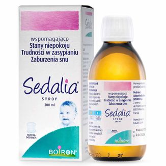 Boiron Sedalia, syrop, 200 ml - zdjęcie produktu