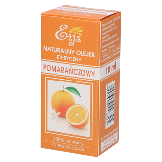 Etja, naturalny olejek eteryczny pomarańczowy, 10 ml USZKODZONE OPAKOWANIE - zdjęcie produktu