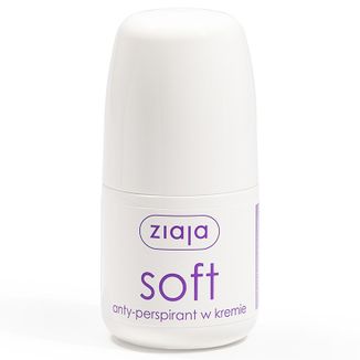 Ziaja, antyperspirant roll-on, SOFT, 60 ml - zdjęcie produktu