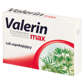 Valerin Max 360 mg, 10 tabletek powlekanych - zdjęcie produktu