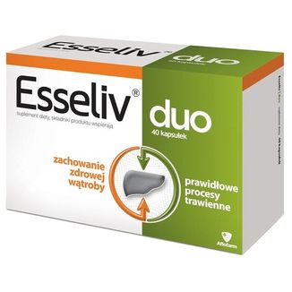 Esseliv Duo, 40 kapsułek USZKODZONE OPAKOWANIE - zdjęcie produktu