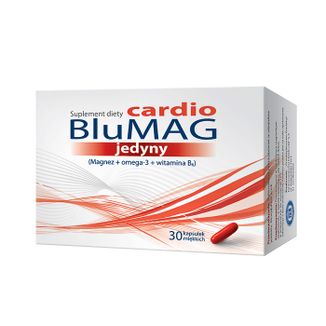 BluMag Cardio jedyny, 30 kapsułek miękkich KRÓTKA DATA - zdjęcie produktu