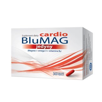 BluMag Cardio jedyny, 30 kapsułek miękkich - zdjęcie produktu