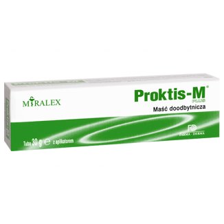 Proktis-M Plus, maść doodbytnicza, 30 g - zdjęcie produktu