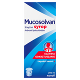Mucosolvan 30 mg/5 ml, syrop, 200 ml - miniaturka zdjęcia produktu