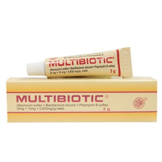 Multibiotic (5 mg + 10mg + 0,833 mg)/ g, maść, 3 g - zdjęcie produktu