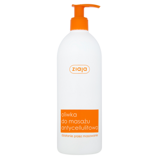 Ziaja, oliwka do masażu, antycellulitowa, 500 ml USZKODZONE OPAKOWANIE Ziaja, oliwka do masażu, antycellulitowa, 500 ml USZKODZONE OPAKOWANIE - zdjęcie produktu