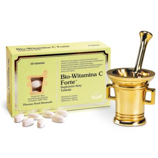 Bio-Witamina C Forte, 750 mg, 30 tabletek - 2 Bio-Witamina C Forte, 750 mg, 30 tabletek - 2 - zdjęcie produktu