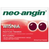 Neo-Angin Wiśnia 1,2 mg + 0,6 mg + 5,9 mg, 24 pastylki twarde - miniaturka zdjęcia produktu