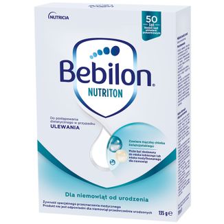 Bebilon Nutriton, preparat zagęszczający w przypadku ulewań, od urodzenia, 135 g - zdjęcie produktu