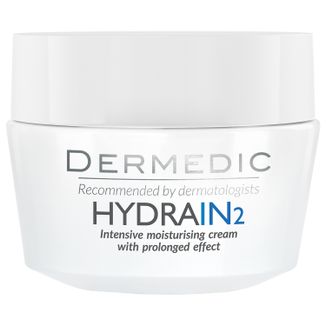 Dermedic Hydrain, krem nawilżający o przedłużonym działaniu, skóra wrażliwa, 50 g USZKODZONE OPAKOWANIE - zdjęcie produktu