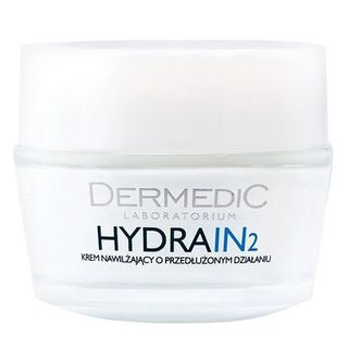 Dermedic Hydrain 2, krem nawilżający o przedłużonym działaniu, skóra wrażliwa, 50 g - zdjęcie produktu