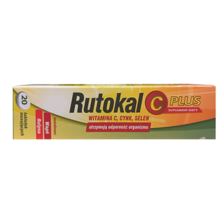 Rutokal C Plus, 20 tabletek musujących - zdjęcie produktu