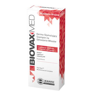 Biovax Med, dermo-stymulujący szampon na odrastanie włosów, 200 ml - zdjęcie produktu