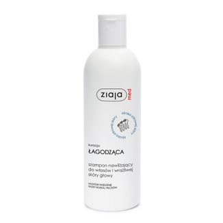 Ziaja Med Kuracja Łagodząca, szampon nawilżający do włosów i wrażliwej skóry głowy, 300 ml - zdjęcie produktu