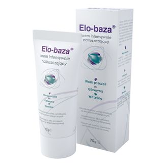 Elo-baza, krem intensywnie natłuszczający, skóra bardzo sucha, wrażliwa, ze skłonnościami alergicznymi, 75 g - zdjęcie produktu