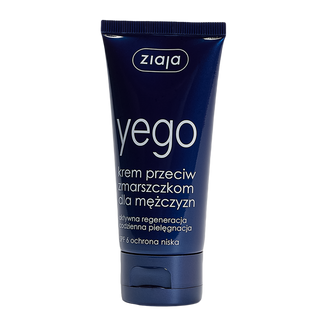 Ziaja Yego, krem przeciwzmarszczkowy dla mężczyzn, 50 ml - zdjęcie produktu