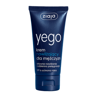 Ziaja Yego, krem nawilżający dla mężczyzn, SPF 6, 50 ml - zdjęcie produktu