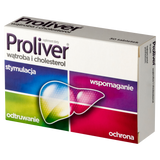 Proliver Wątroba i Cholesterol, 30 tabletek - miniaturka zdjęcia produktu