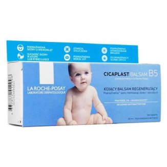 La Roche-Posay Cicaplast Baume B5, kojący balsam regenerujący, 40 ml - 2 La Roche-Posay Cicaplast Baume B5, kojący balsam regenerujący, 40 ml - 2 - zdjęcie produktu