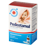 Pedicetamol 100 mg/ ml, roztwór doustny dla dzieci i niemowląt od urodzenia, 60 ml - miniaturka zdjęcia produktu