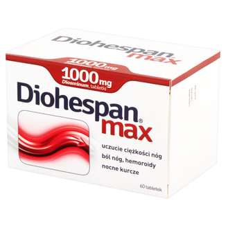 Diohespan Max 1000 mg, 60 tabletek USZKODZONE OPAKOWANIE - zdjęcie produktu