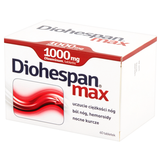 Diohespan Max 1000 mg, 60 tabletek - zdjęcie produktu