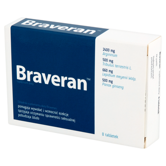 Braveran, 8 tabletek - zdjęcie produktu