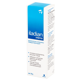 Iladian intima, żel do miejsc intymnych, 30 g USZKODZONE OPAKOWANIE - zdjęcie produktu