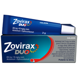 Zovirax Duo (50 mg + 10 mg)/ g, krem, 2 g Zovirax Duo (50 mg + 10 mg)/ g, krem, 2 g - miniaturka zdjęcia produktu