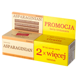 Asparaginian, 50 tabletek + 50 tabletek gratis - miniaturka zdjęcia produktu