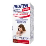 Ibufen dla dzieci Forte o smaku truskawkowym 200 mg/ 5 ml, zawiesina doustna od 3 miesiąca, 100 ml USZKODZONE OPAKOWANIE Ibufen dla dzieci Forte o smaku truskawkowym 200 mg/ 5 ml, zawiesina doustna od 3 miesiąca, 100 ml USZKODZONE OPAKOWANIE - miniaturka zdjęcia produktu