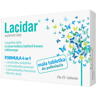 Lacidar, 20 tabletek - zdjęcie produktu