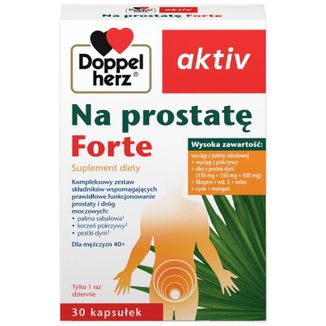 Doppelherz aktiv Na prostatę Forte, 30 kapsułek - zdjęcie produktu