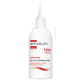 Emolium Dermocare, zmiękczający żel na ciemieniuchę, od urodzenia, 100 ml - zdjęcie produktu