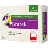 Zioła w Tabletkach Bratek, 90 tabletek powlekanych - miniaturka zdjęcia produktu