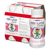 Resource Junior, preparat odżywczy powyżej 1 roku, smak truskawkowy, 4 x 200 ml KRÓTKA DATA - miniaturka zdjęcia produktu