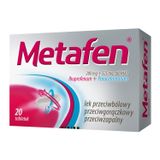 Metafen 200 mg + 325 mg, 20 tabletek - miniaturka zdjęcia produktu