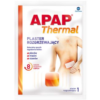 Apap Thermal, plaster rozgrzewający, 1 sztuka - zdjęcie produktu