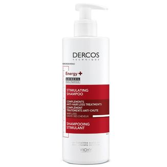 Vichy Dercos Energy+, szampon do włosów, wzmacniający, 400 ml - zdjęcie produktu