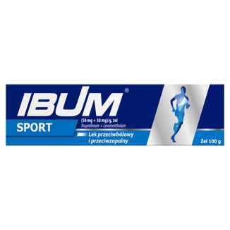Ibum Sport (50 mg + 30 mg)/g, żel, 100 g - zdjęcie produktu