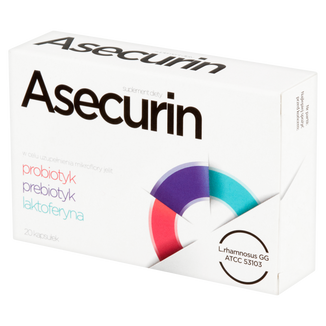 Asecurin, 20 kapsułek - zdjęcie produktu