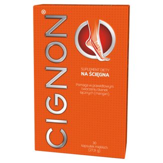 Valentis Cignon, 30 kapsułek miękkich KRÓTKA DATA - zdjęcie produktu