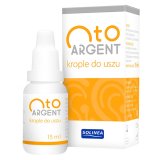 Otoargent, krople do uszu, 15 ml KRÓTKA DATA - miniaturka zdjęcia produktu