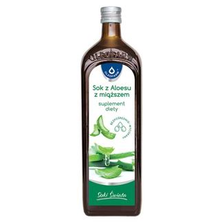 Oleofarm Soki Świata Sok z Aloesu z miąższem, 1000 ml USZKODZONE OPAKOWANIE - zdjęcie produktu