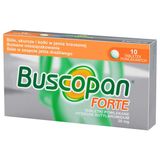 Buscopan Forte 20 mg, 10 tabletek - miniaturka zdjęcia produktu