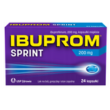 Ibuprom Sprint 200 mg, 24 kapsułki miękkie USZKODZONE OPAKOWANIE - miniaturka zdjęcia produktu
