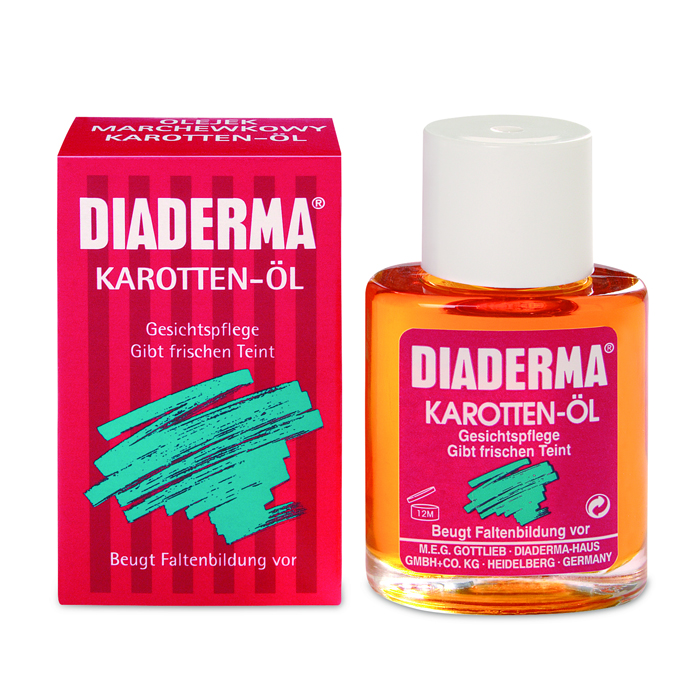Nieznana Diaderma, olejek marchewkowy, 30 ml
