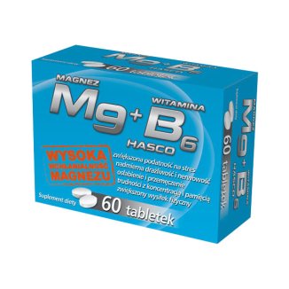 Mg Magnez + witamina B6 Hasco, 60 tabletek - zdjęcie produktu