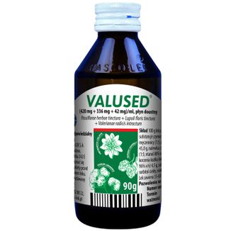 Valused (420 mg + 336 mg + 42 mg)/ ml, płyn doustny, 90 g - zdjęcie produktu